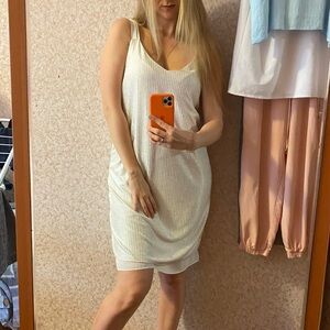 Next White-Ivory Sleeveless Dress
